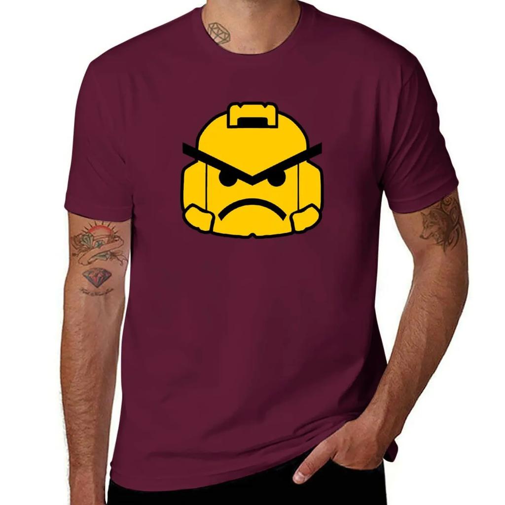 ANGRY MARINE T-Shirt graphic t shirt vintage quick-drying blanks mens white t shirts