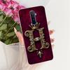 For Realme X2 Pro Case RMX1931 Transparent Luxury Crown A-Z Letters 2D Painted Soft Bumper Cover For Real Me X2 Pro Casing