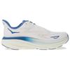 HOKA Clifton 9 2E Wide Frost Gold Men Sneakers White 1132210-FTG