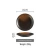 12-inch Japanese Style Round Dinner and Salad Plate