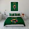 Set de Bolas y Tacos de Billar Múltiples Tamaños Habitación Infantil y de Adultos Exquisito Juego de Ropa de Cama de 3 Piezas, Regalo