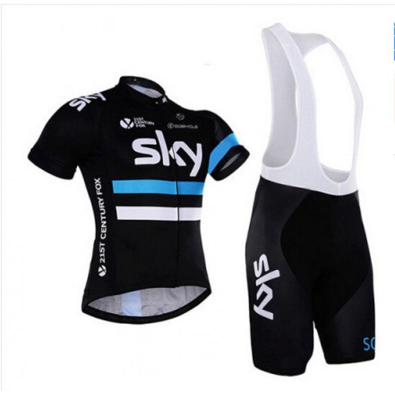 Outdoor cycling suit Tour de France cycling suit short-sleeved summer suit men's road bike mountain bike cycling shirt breathable