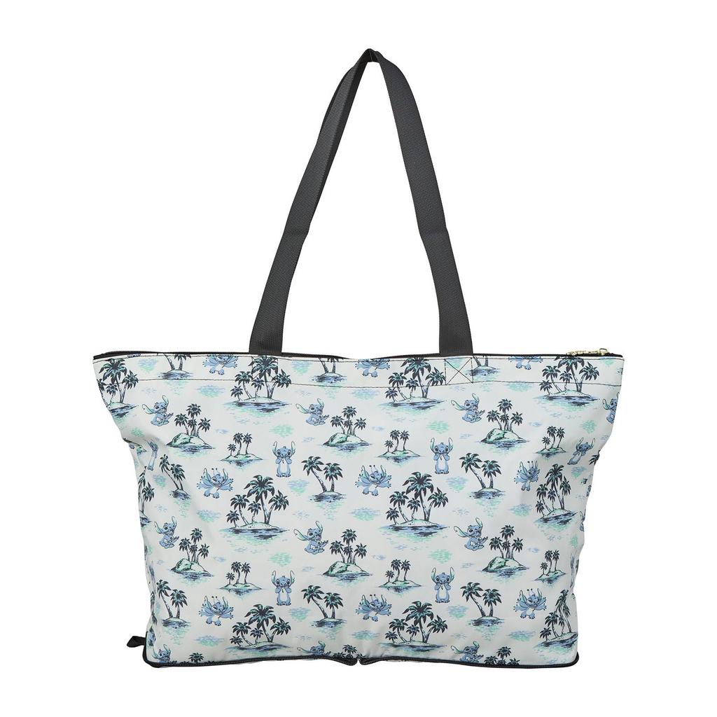 Foldable Tote Bag HPL0001 DN61. Beige Stitch