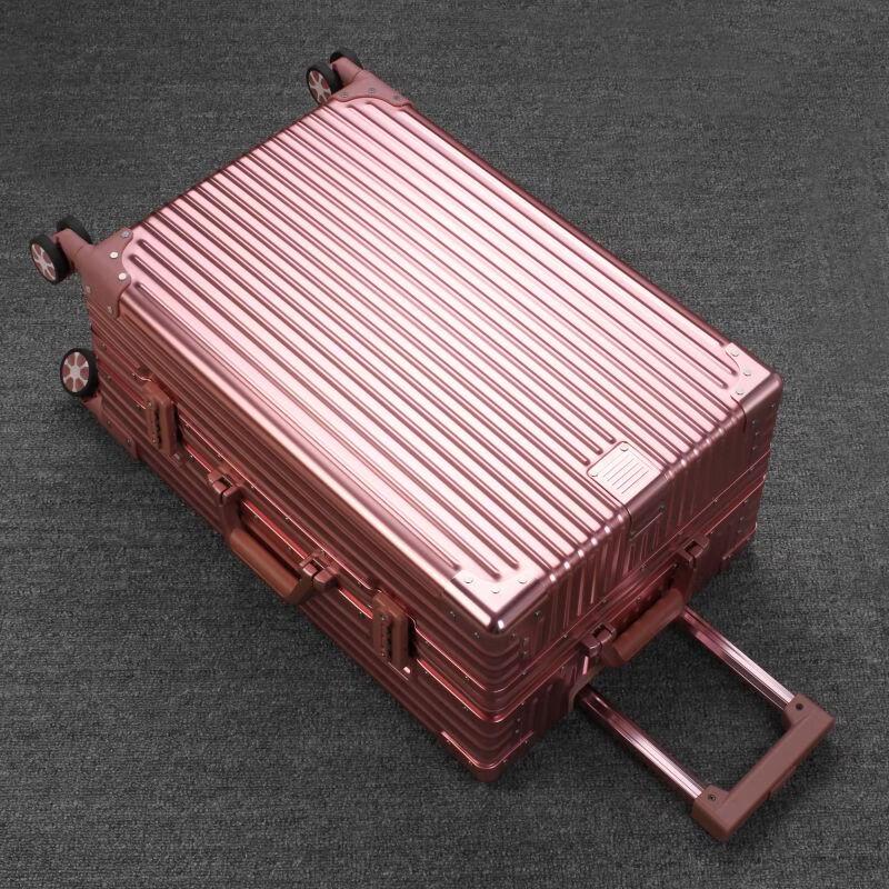 KIYERSY Business Aluminum Frame Luggage