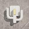 Practice Wall Mounted Euphorbia Shoe Shelf Adhesive Bathroom Storage Planner for Drying Flipflops