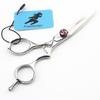 Freelander 5.5 Inch Personality, Bright Light, Hair Scissors, Haircut Scissors, Flat Cut Hc-02 Scimitar Head