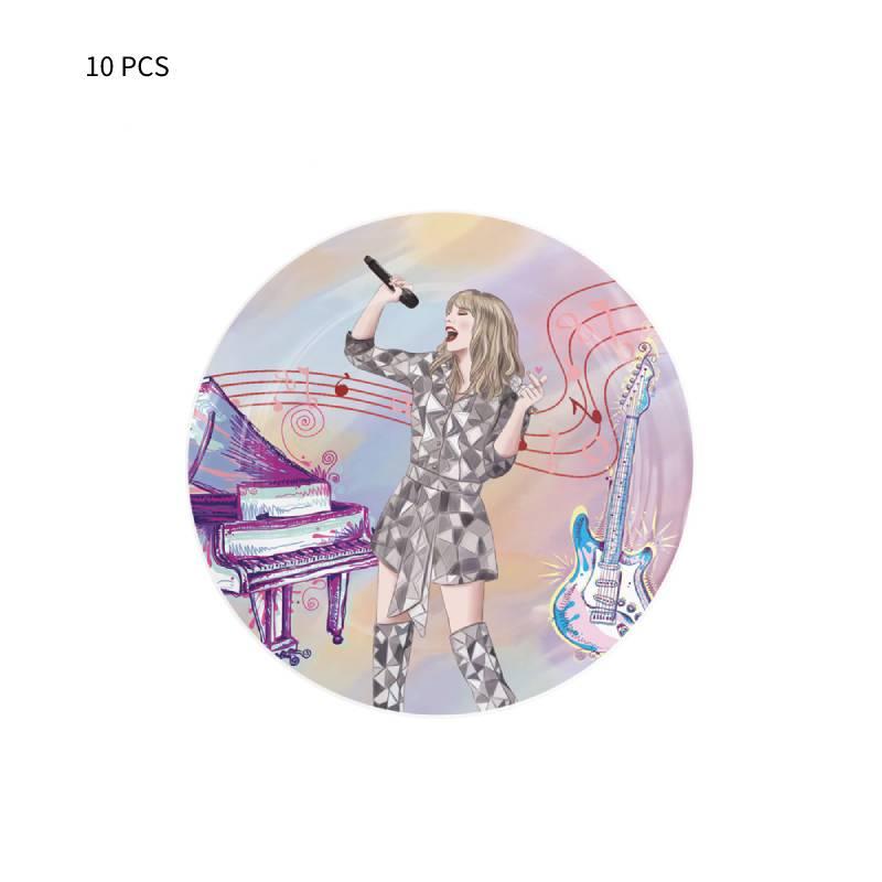 Other Brand Taylor Swift Party Supplies Plastic And Paper Materials For Versatile Decorations