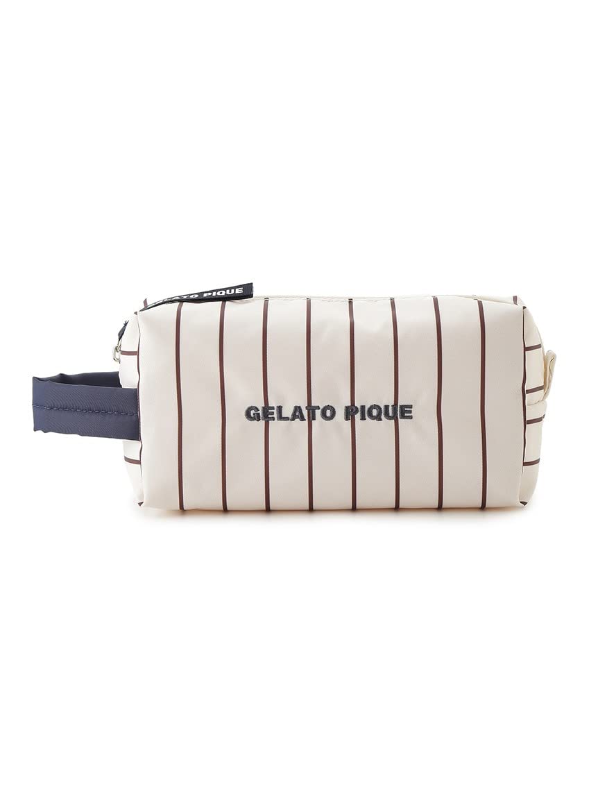 

UNISEX Striped Square Pouch [Gelato Pique]