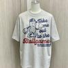 Baseball Graphic T Shirt Take Me Out To The Ballgame Cartoon Peanut Mascot Print Oversized Loose Cotton Short Sleeve Tee