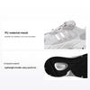 Crazychaos Versatile Soft Kids Casual Shoes Kids Casual Shoes Dot-Gray Metallic-Silver Pure-Gem-Red JP9584
