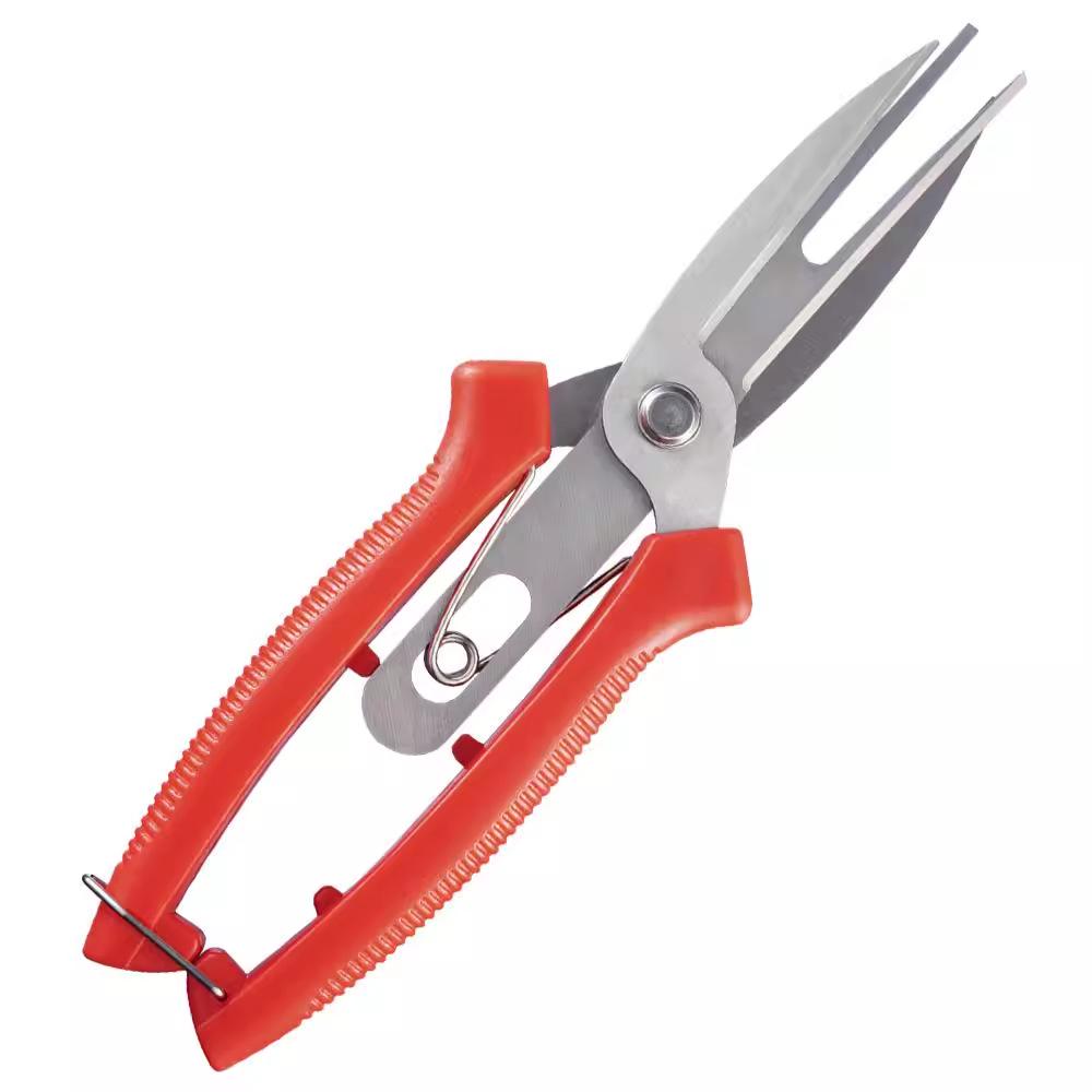 Straight Head Garden Pruning Shears for Fruit, Vegetable, and Flower Cutting