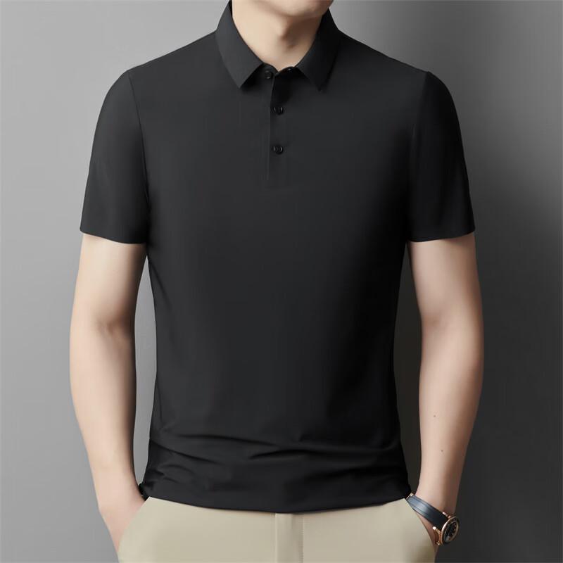 JIAOXIU Men s Ice Silk Polo Shirt M