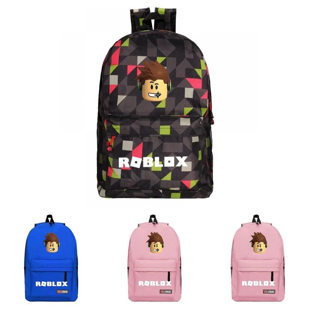 Stylish Roblox Plaid Backpack For Cool Students
