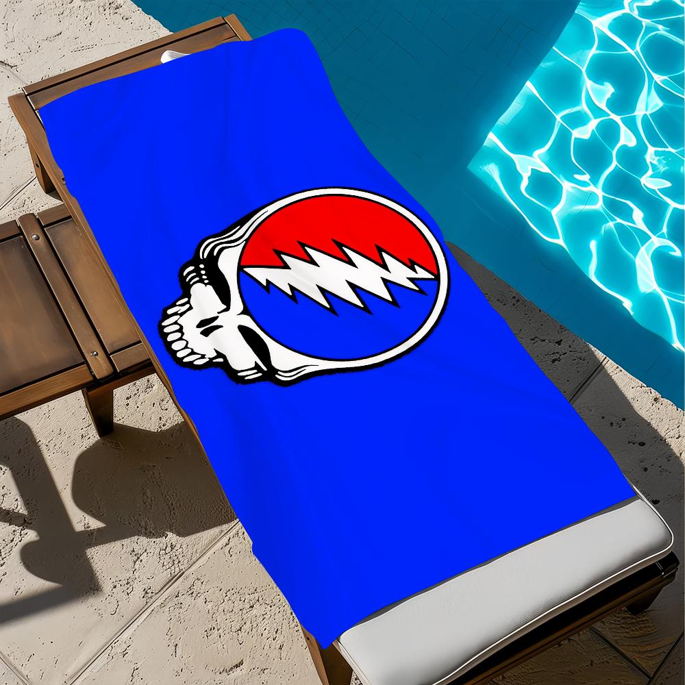 Rock Band G-Grateful-Dead Music Towel Soft Pool Gift For Travel Gym Shower Camping Quick Dry Sports Large Beach Towel