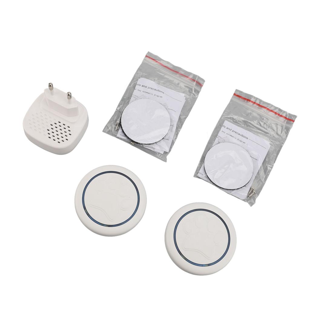 Drahtlose Hunde-Türklingel Training zum Rausgehen 60 Melodien 5 Lautstärken 1000 ft Reichweite für Haustiere