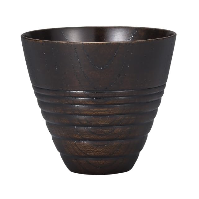 

Maeju Lacquerware MORI Shochu Cup (Small), Black, 200ml, 6K-139