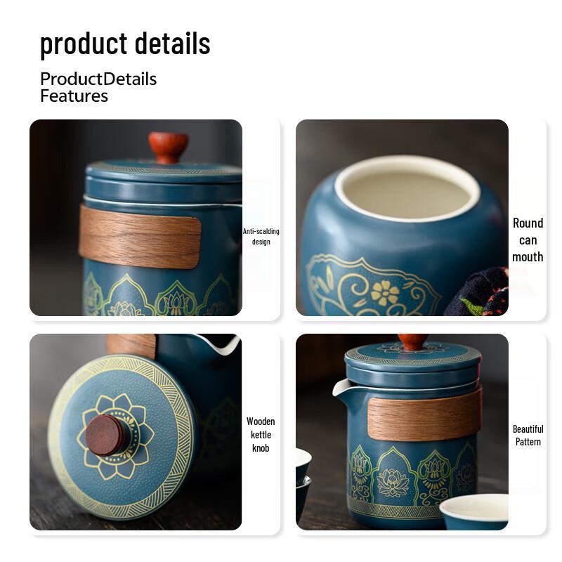 Mi Xiaoshu Portable Ceramic Travel Tea Set