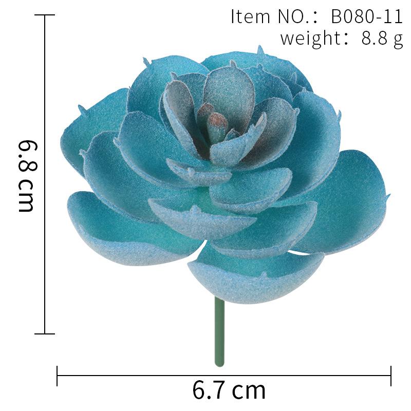 Simulation Succulent Plant Head Small Succulent Plant Head Home Decoration Supermarket Decoration Shooting Props Products