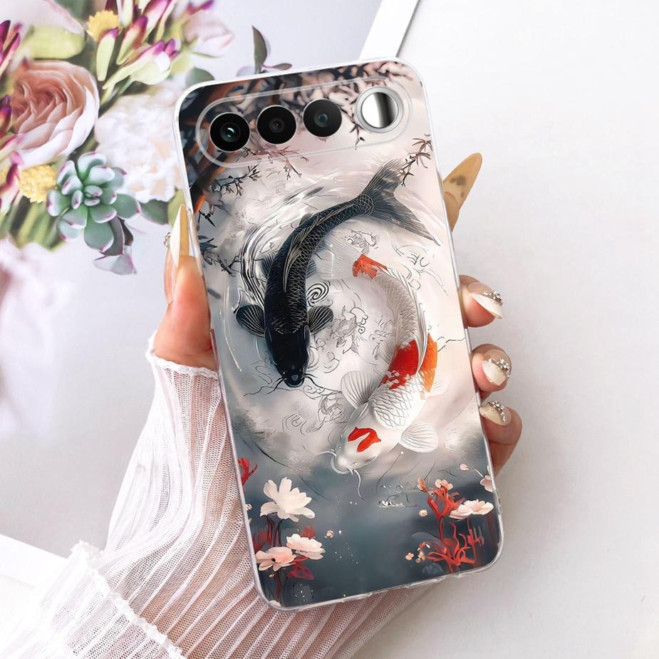 For Realme 16 5G Case RMX5171 Cute Cat Fashion Painted Cover Soft Silicone Protective Shell For Realme 16 Realme16 5G Phone Case