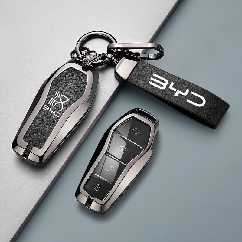 Applicable To BYD Han Key Set Han Ev Champion Version Dmi Special NFC Card Car Metal Shell Bag Buckle High-end