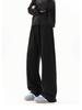 Men's Autumn/Winter Loose Straight Casual Pants with Plus Velvet - Trendy American Style