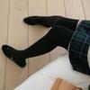 Female Student Thigh High Stockings and Knee High Socks