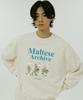 WAIKEI Maltese Archive Sweatshirt Ivory