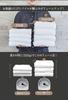 Japanese-made face towels [set of 4] Super ZERO pile fabric, Senshu quality towels, 100% cotton, available in 5 colors. Senshu towel, Moco Fua (Gray)