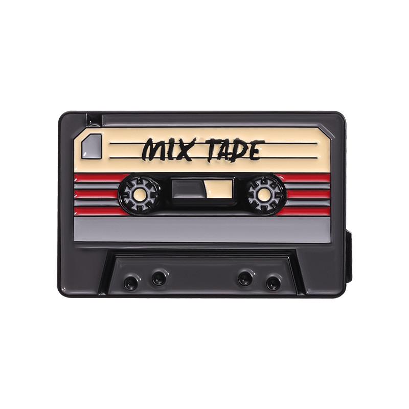 Music Cartoon Artistic Cassette Brooch Colorful Alloy Pin Unique Decoration Everyone For