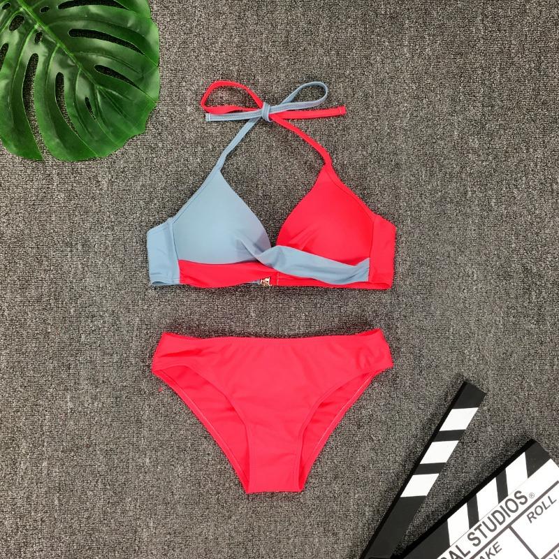 Costume da bagno bikini push up Costume da bagno donna Costume da bagno da bagno Set bikini taglie forti