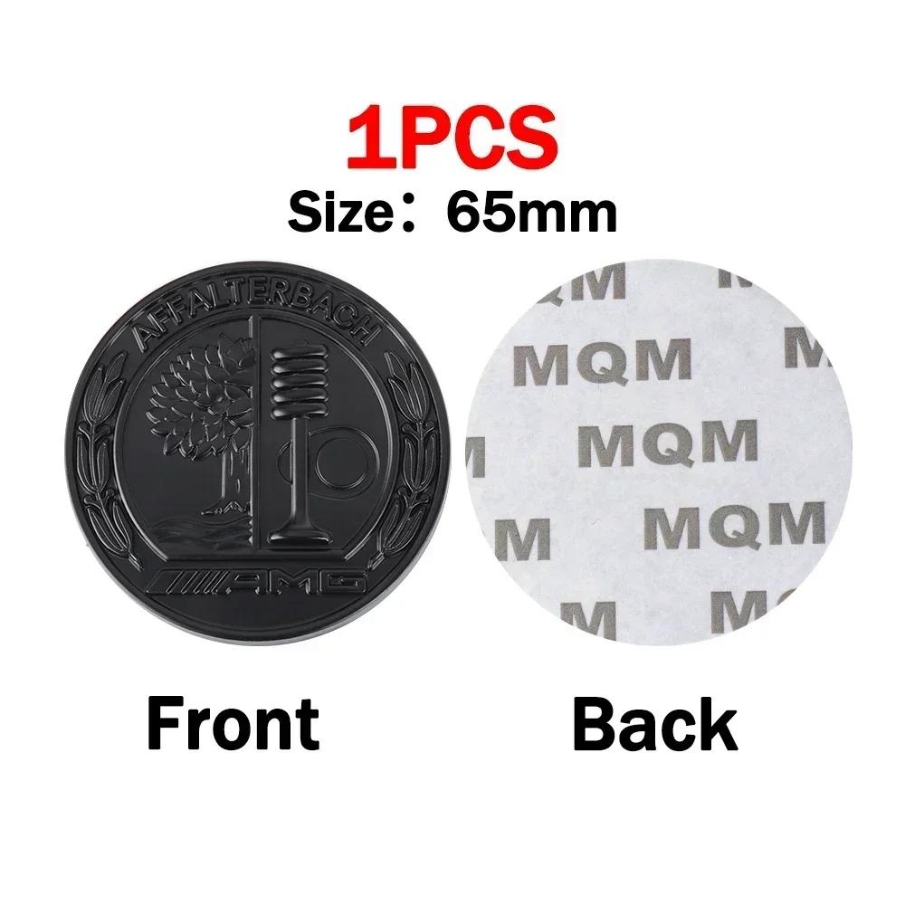 Autoaufkleber Neu 2025 Für Mercedes Benz Neues 3D Metall Auto AMG Emblem Apfelbaum Karosserie Kofferraum Dekoration Aufkleber Zubehör für Merced