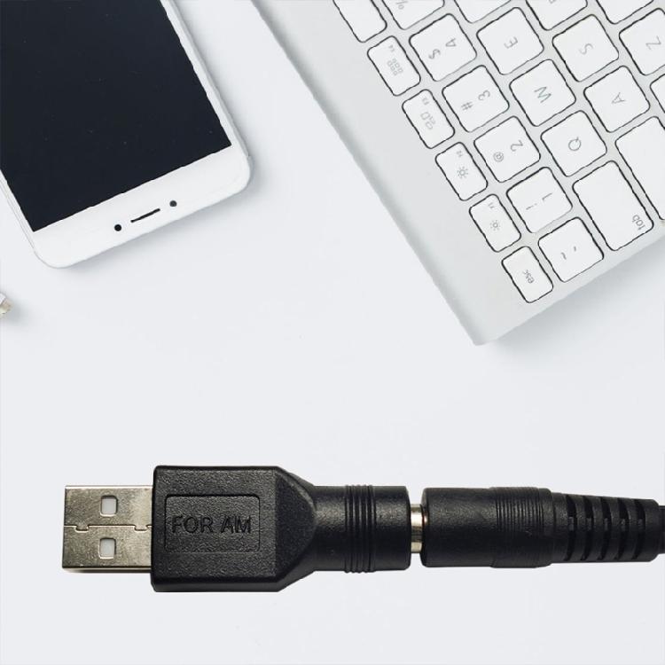 Kompakter USB-Stecker auf DC-Buchse Adapter 4,8 cm Ladekonverter Zubehör