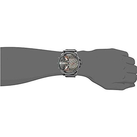 Diesel Mister Daddy Chrono Quartz Mens Watch DZ7315 Gunmetal