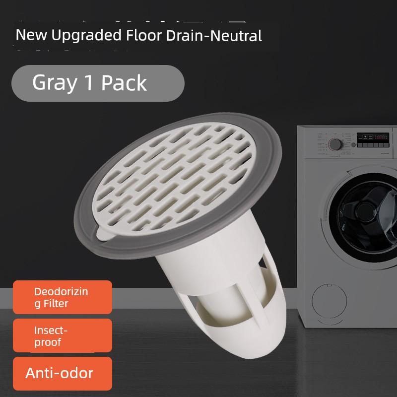 Floor Drain Odor Preventer Toilet Sewer Anti-Odor Plug Sealing Cover Downcomer Insect-Proof Deodorant Handy Gadget X