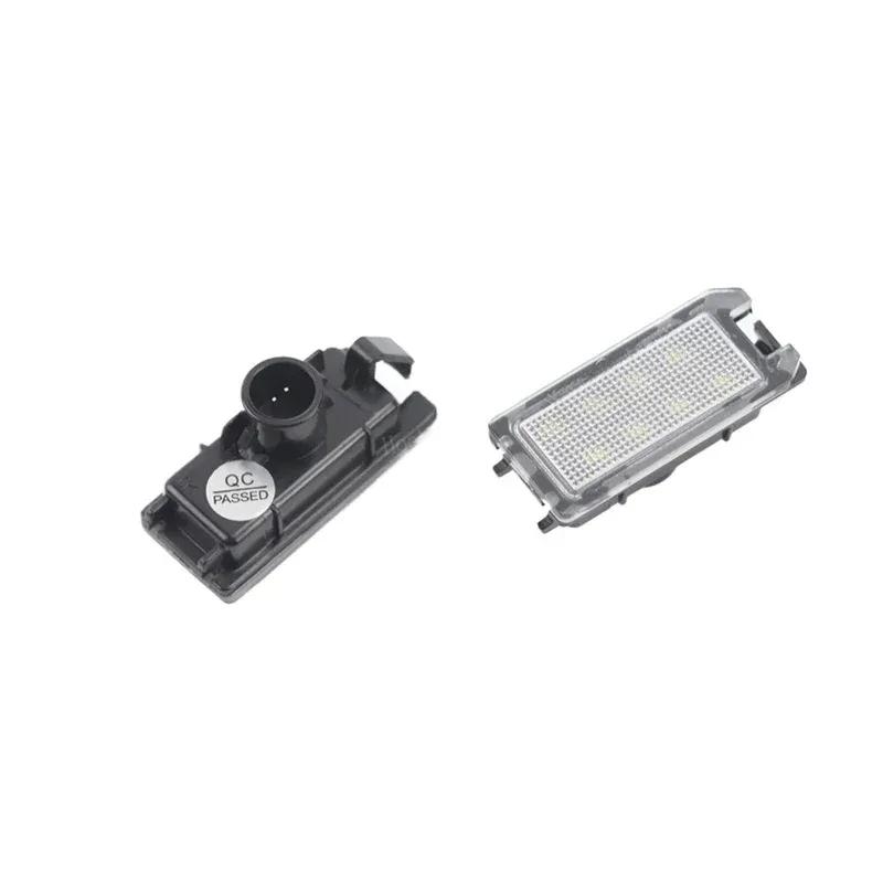 12V LED Car License Number Plate Light Lamp No Error For Jeep Grand Cherokee Compass Patriot Dodge Viper 2014-2017 Fiat 500