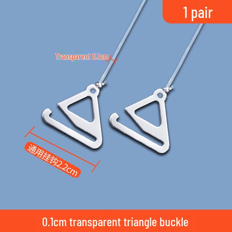 Transparent Non-Slip Bra Straps: Seamless, Invisible, Replaceable, Non-Binding Shoulder Straps