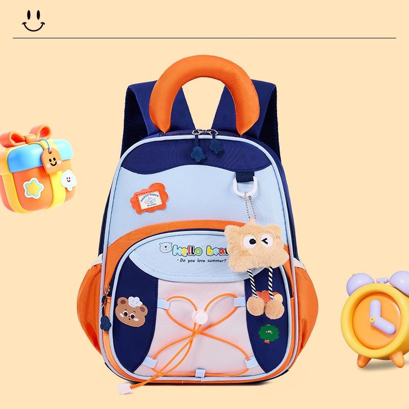 Cute Cartoon Backpack for Boys Girls Lightweight Preschool Kindergarten School Bag Small Kids Daypack for Travel Kawaii Backpack