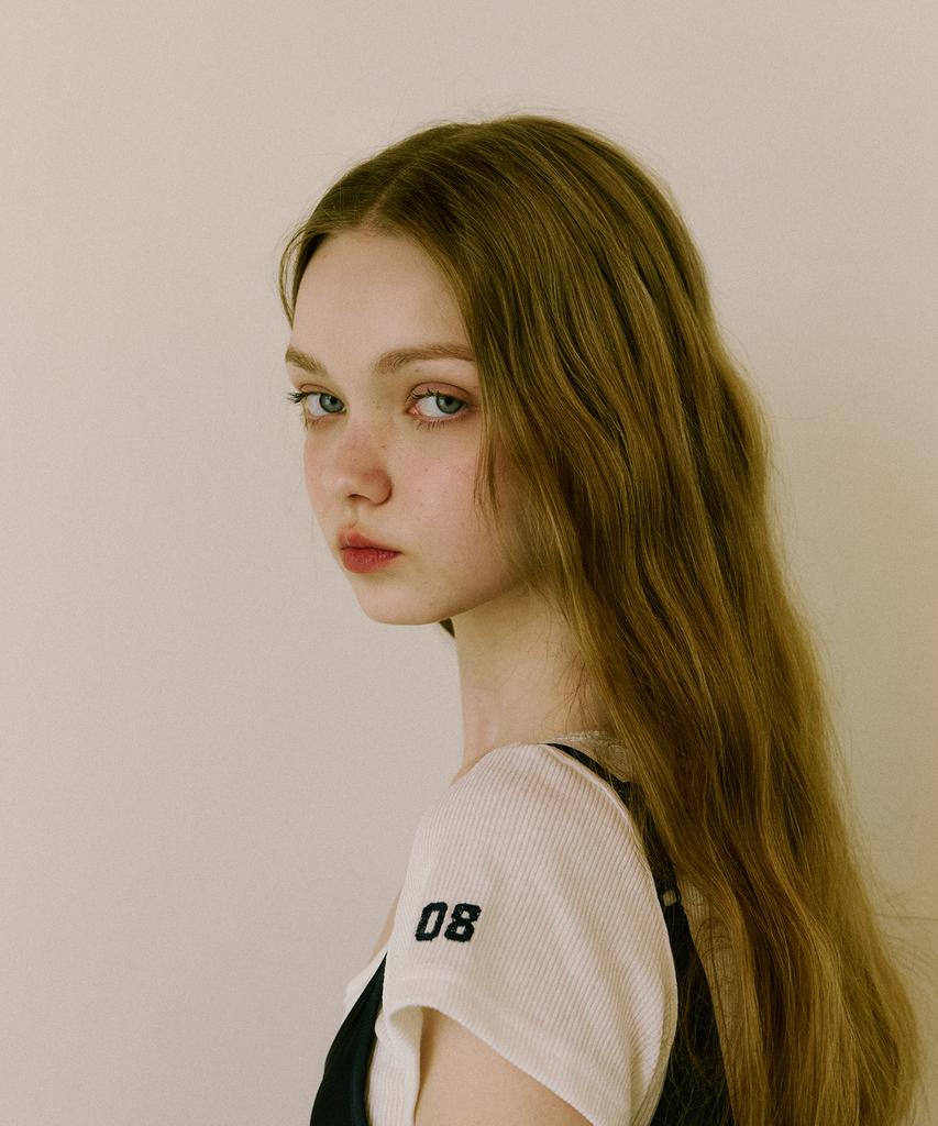 GREENBUTTER Square Neck 08 Tee (Ivory)
