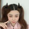 2 Stück Teufel Haarspange Für Rollenspiel Cosplay Event Kostüme Party Haarspangen Praktisches Harz Haar Accessoires Für Frauen
