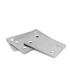1/4Pcs Stainless Steel Stainless Steel Angle Code 1.5mm/0.06'' Silver Fixing Corner Brackets Angle Code Fixing Quick Links