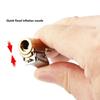 Tire Pump Nozzle Car Iatable Quick Connector Air Pump Thread Nozzle Car Tire Inflator Compressor Deflated Valve Adapter