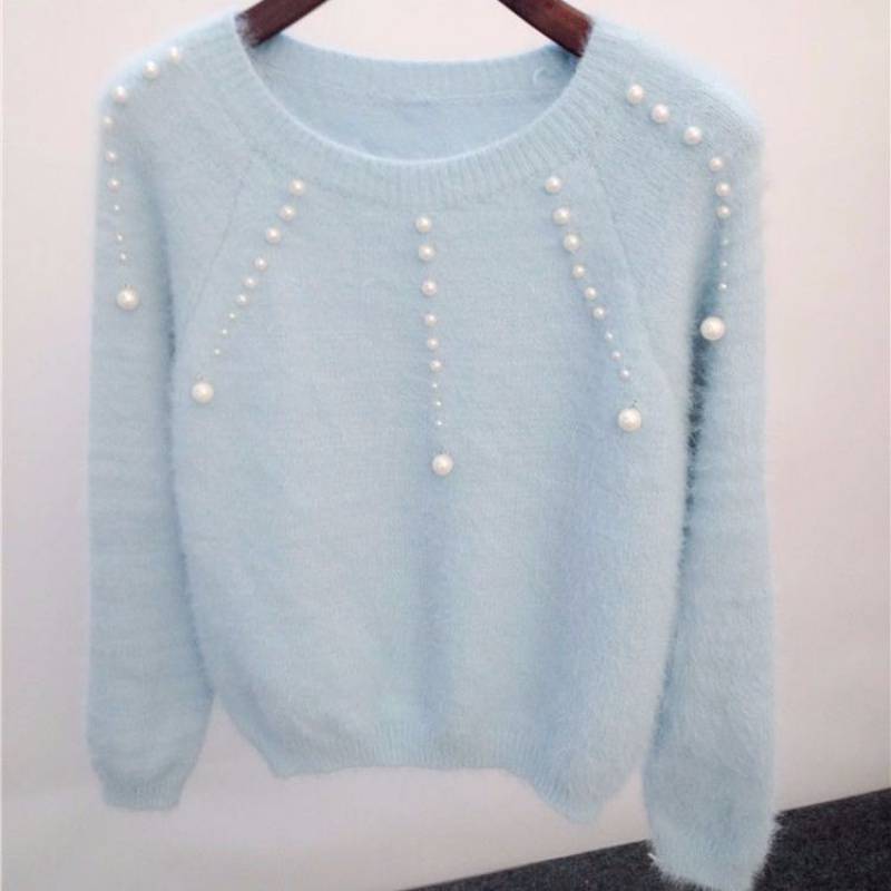Autumn and winter loose twist thick thread knitted sweater new turtleneck casual style thickened outer sweater women