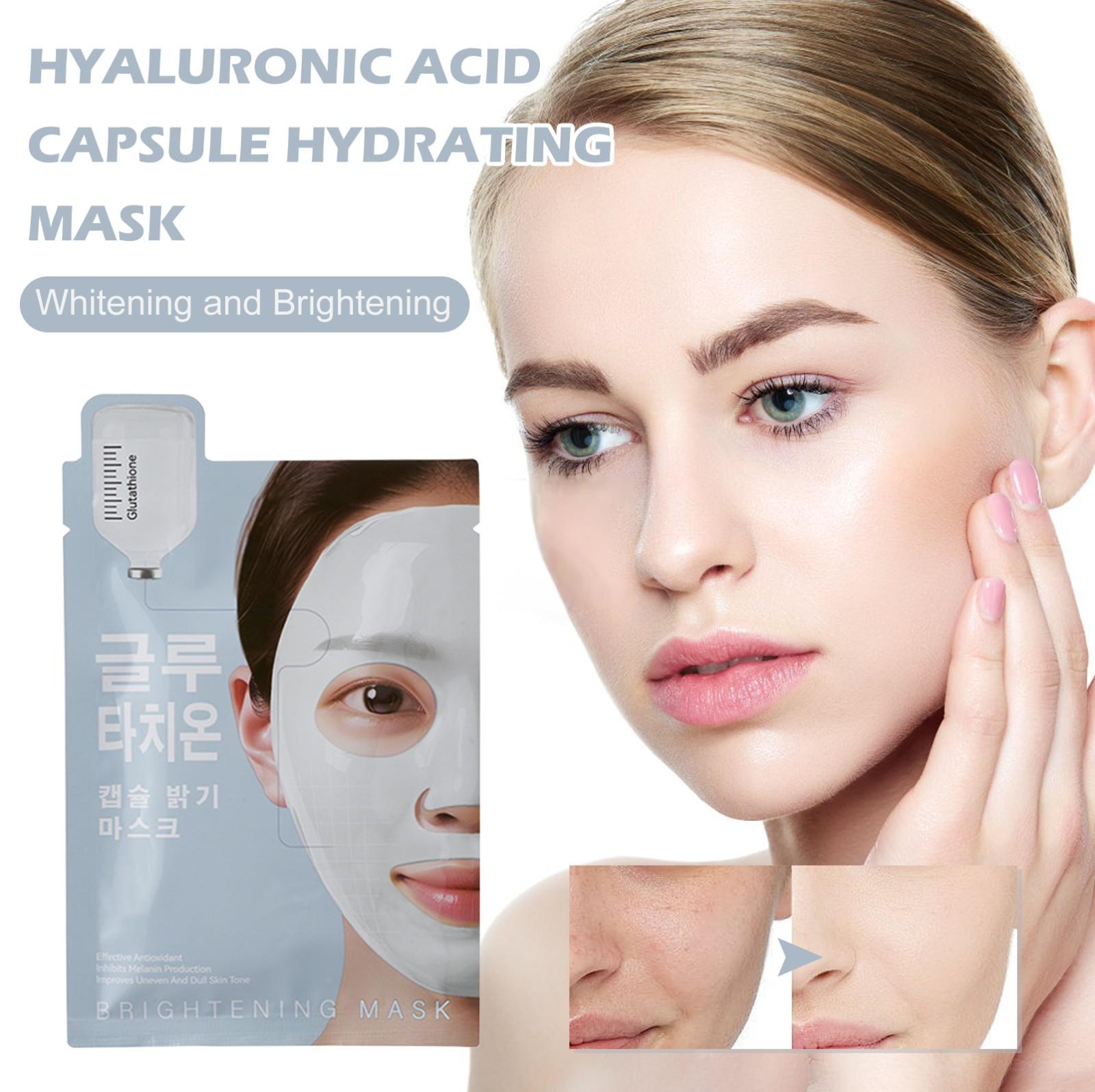 Коллагеновая укрепляющая гелевая маска, Органическая коллагеновая маска 3D лифтинг-маска, Увлажняющая коллагеновая маска, 19 мл, 1 шт., One Size