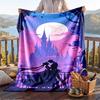 Warm Flannel Throw Blanket,Sailor Moon Lightweight Cozy Blanket For Bed Sofa And Daily Use