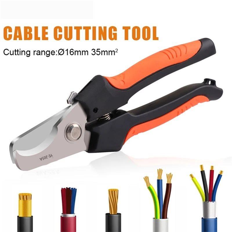 2025 Trend Cable Cutter Stripper Pliers Industrial Level Cutter Ability 38Mm2 Diameter 16Mm Cable Cutter Stripper