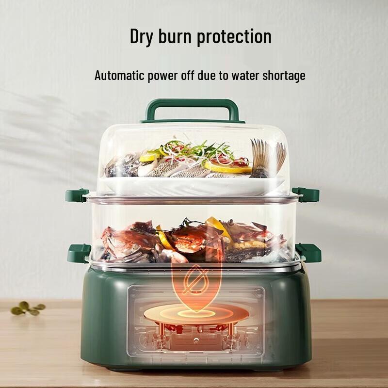 Joyoung 13.5L Multi-function Electric Steamer & Cooker CN Plug (adapter Included)