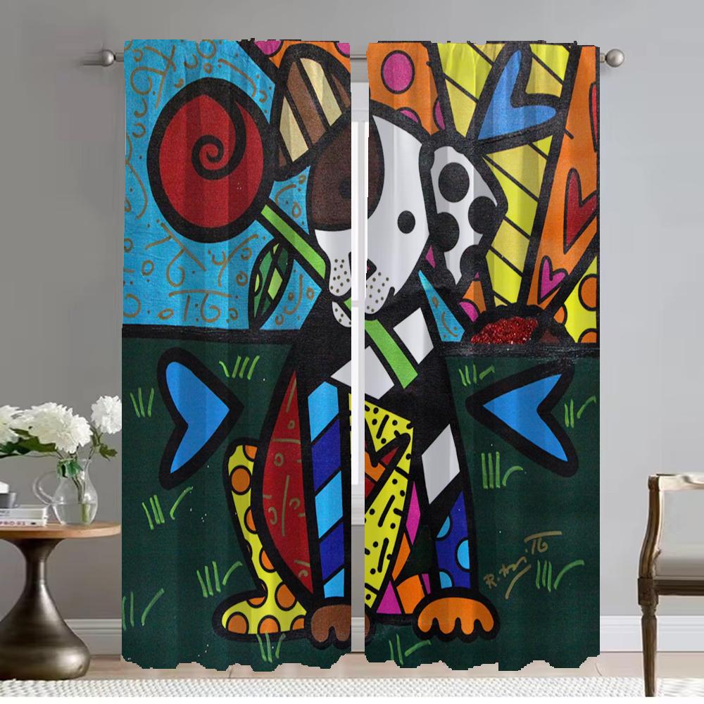 

Шторы Britto Blackout для камеры Шторы для детской комнаты Шторы для гостиной Перегородка Тюль для спальни Кухня Элегантный W50xH70cmx2pcs-CL