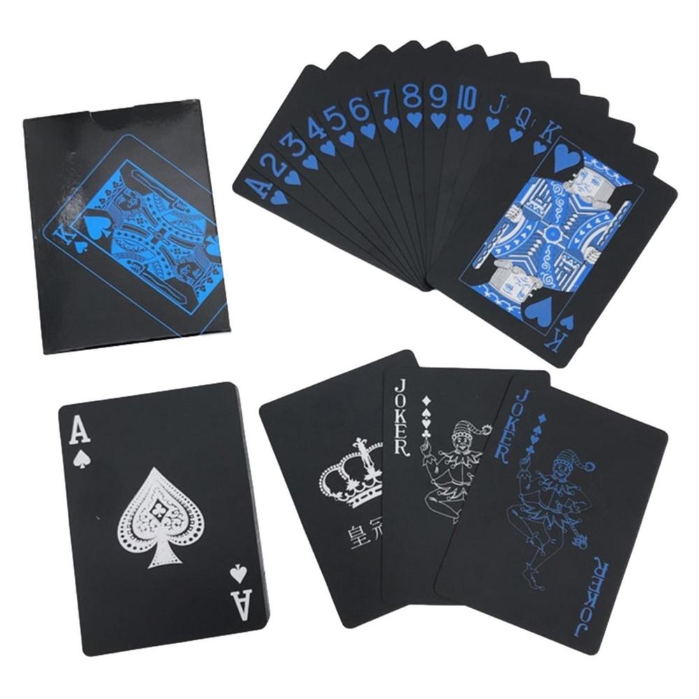 Playing Cards Poker Game Deck Pokers Pack Magic Cards Waterproof Card Gift Collection Gambling Board Game
