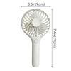 Handheld Fan Portable Fan Unisex USB-Rechargeable 1200mAh Mini Fan 3-Speed Settings Ideal for Home Office Outdoor and Travel