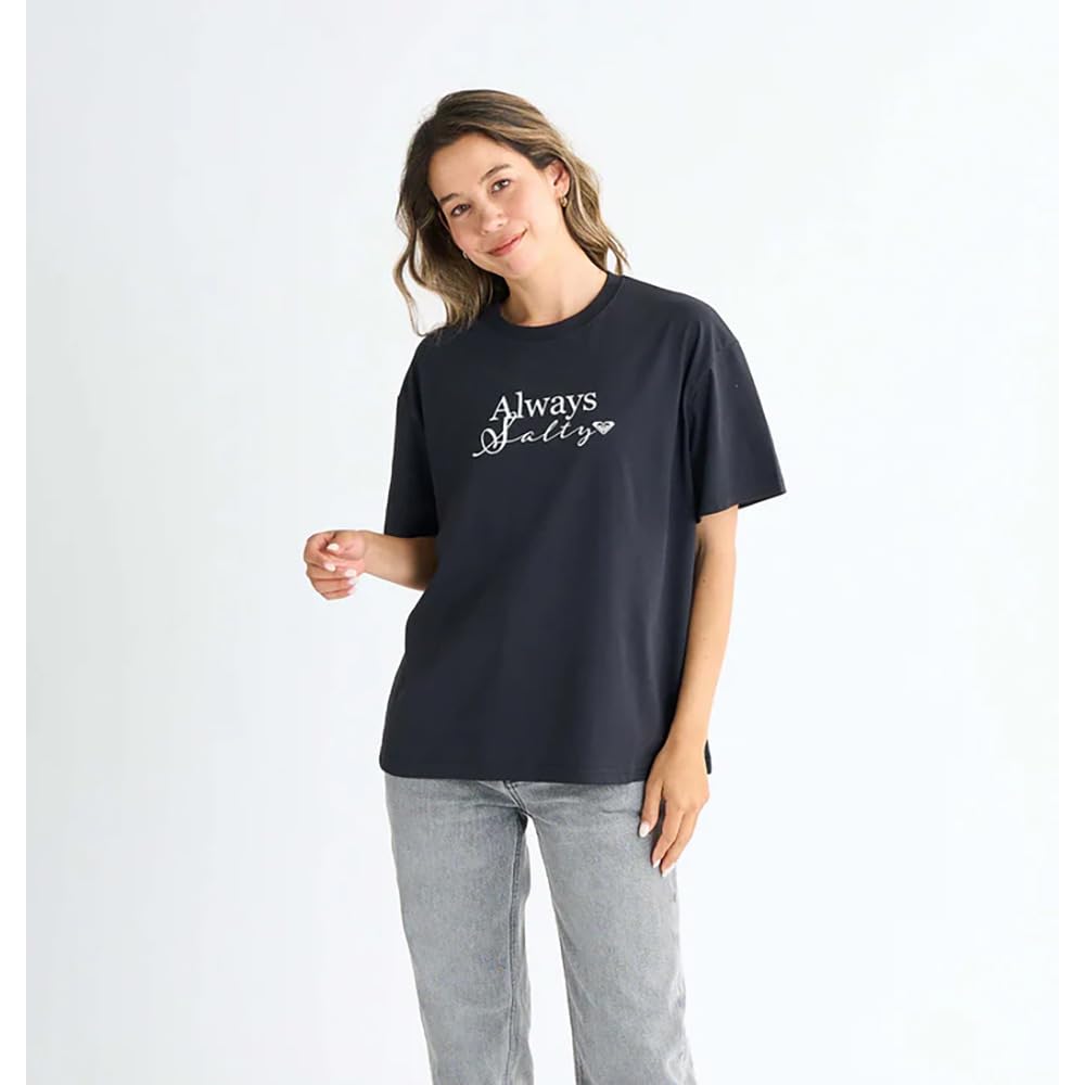 textured oversized [ROXY] Cool-to-the-touch T-shirt